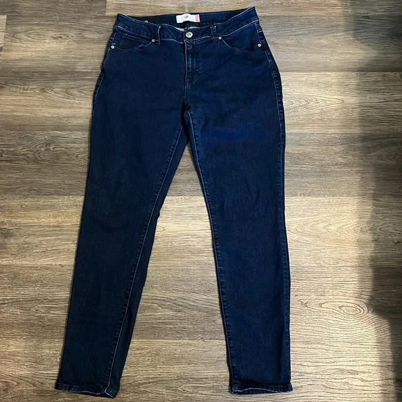 CAbi Jeans Cabi Curvy Skinny Womens Dark Blue Jeans Stretch